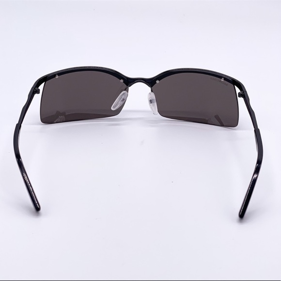 NEW BALENCIAGA BB0045SA 001 BLACK UNISEX EYEWEAR BALENCIAGA - Picture 4 of 12